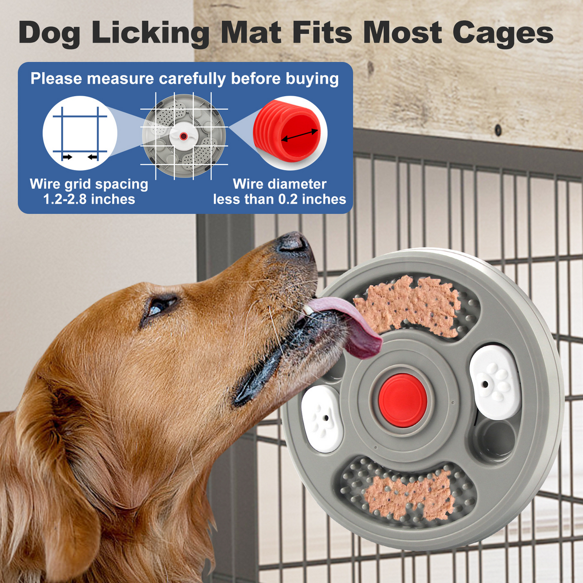 Dog Licking Plate Puzzle Treat Dispenser