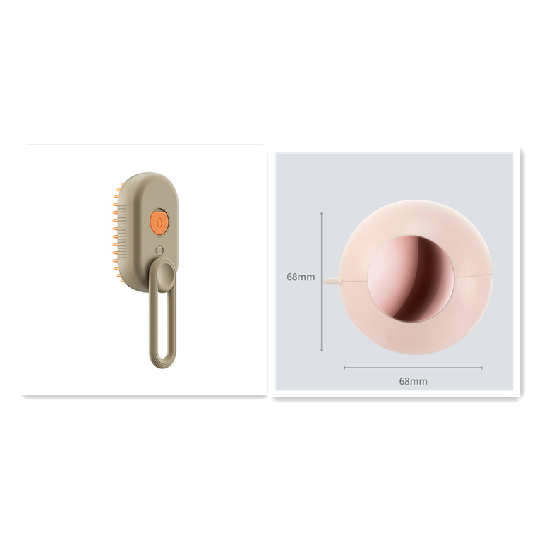 3-in-1 Self-Cleaning Pet Grooming Brush