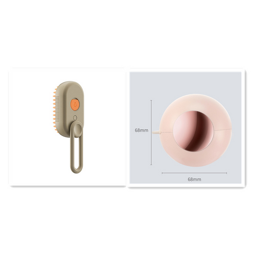 3-in-1 Self-Cleaning Pet Grooming Brush