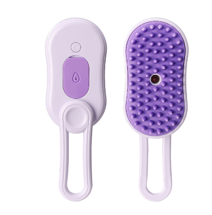 3-in-1 Self-Cleaning Pet Grooming Brush