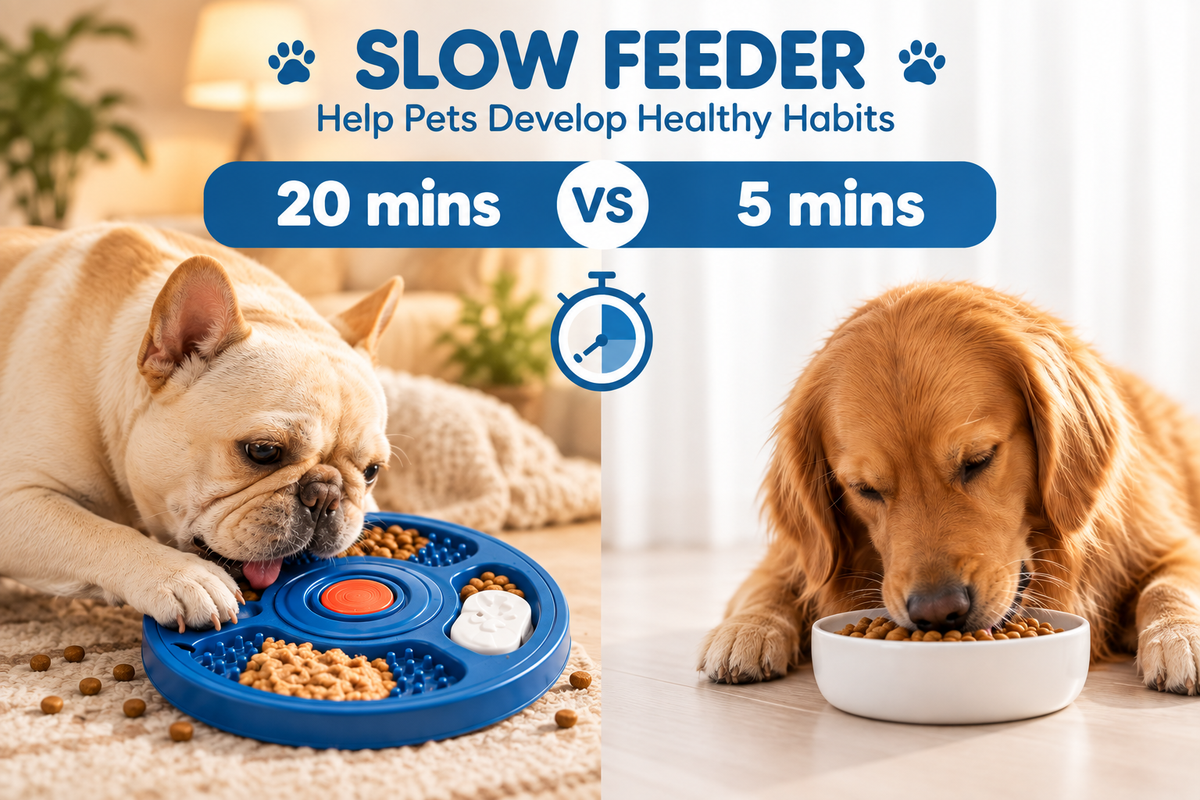 Dog Licking Plate Puzzle Treat Dispenser
